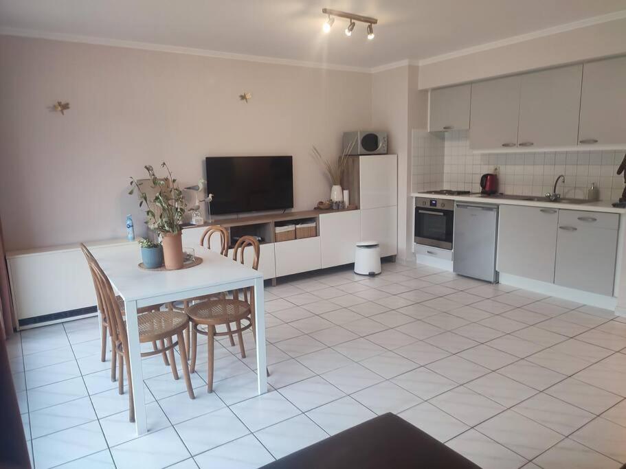 4-Persoons Appartement Met Een Mooi Uitzicht La Panne Extérieur photo