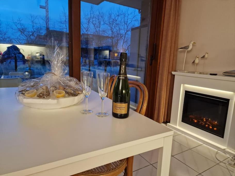 4-Persoons Appartement Met Een Mooi Uitzicht La Panne Extérieur photo